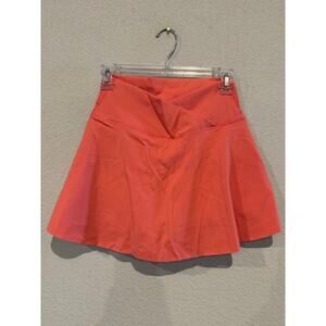 Bright Coral‎ Skirt - Size Medium | Flared A-Line Style